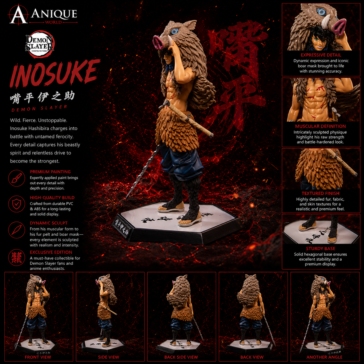 inosuke hashibira action figure inosuke hashibira action figure